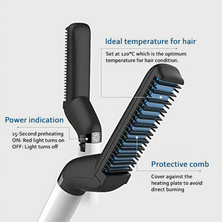 Cooltrend™ Hair & Beard Straightener with Warranty